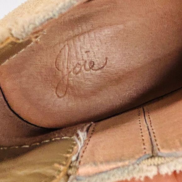 Joie Beige Suede Leather Barlow Western Booties size 40 EU / 9 US - Picture 12 of 13